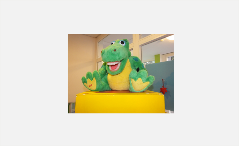 Krokohandpuppe © LAGZ Sachsen